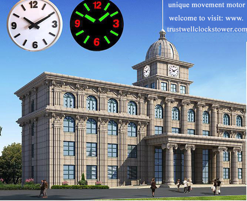 1.5m 1.8m 2m 2.5m 3m 3.5m diameters tower clocks and large movement motor with top quality