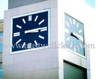 school building clock'