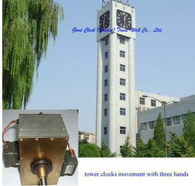 tower building clocks and movement mechanism with stepper motor,3 arrow tower clock-GOOD CLOCK(YANTAI)TRUST-WELL CO LTD