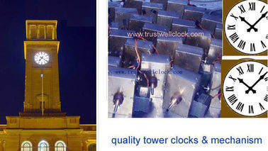 movement mechanism for big wall tower clocks