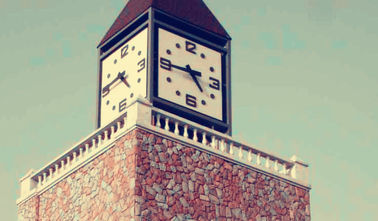 train station building clock