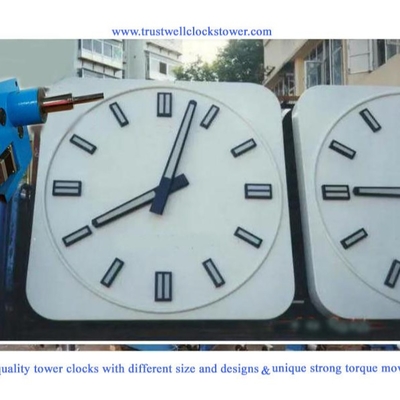 Clocks Tower and Movement / Mechanism for Outdoor Building Big Analog Clocks 3m 3.5m