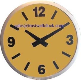 good quality analog slave clocks,big wall analogue clocks,oversize round wall clock/ GOOD CLOCK YANTAI)TRUST-WELL CO LTD