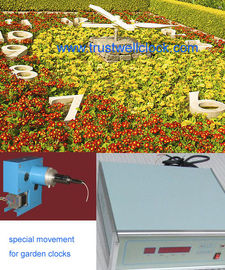 floral flower clock movement mechanism with minute hour second hand,4m floral clock-GOOD CLOCK YANTAI)TRUST-WELL CO LTD.