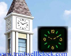 tower clocks and street clocks 4 face 1089mm diameters with night LED lighting