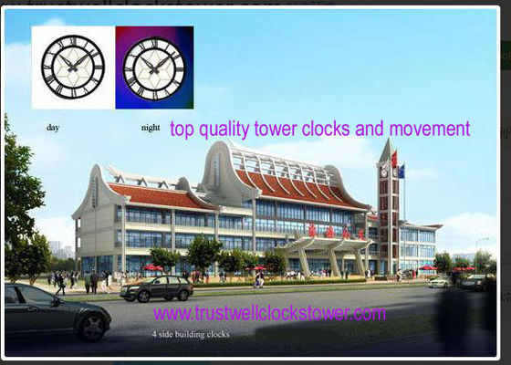 tower wall clocks with GPS synchronization 1000mm 1100mm 1200mm 1500mm diameters