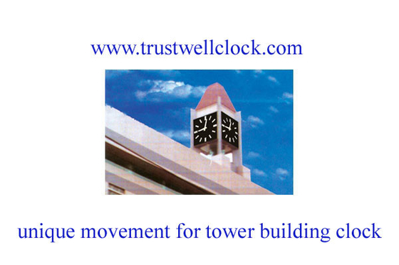 church clocks and movement mechanism with chime function GPS Synchronization raine proof