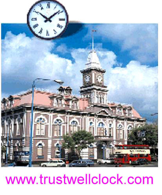 railway station clocks with movement mechanism weather proof working standalone