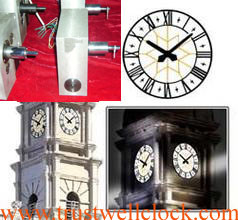 master clocks with GPS synchronization zero time error drive 1-4 faces slave clocks