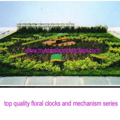 good quality tower clock &amp; floral clock with strong movement Low Consumption Accurate Timing Long-Lasting usage life