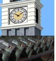 movement mechanism for floral flower garden clocks 6m diameters