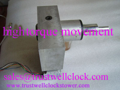 Clocks Tower and movement/mechanism, moving with stepper motor brass drive gears long service life