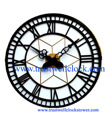 Analog slave clocks 50cm 60cm 100cm 120cm 150cm 200cm diameter with minute hour second hand Westminster chime sound