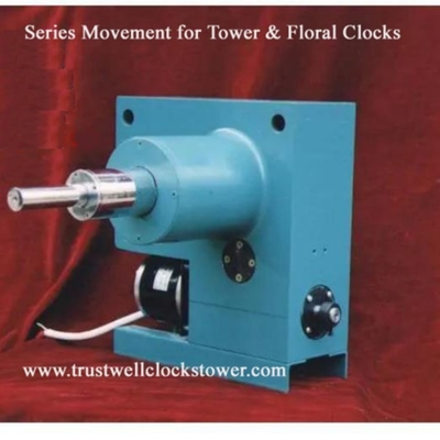 Movement mechanism for outdoor building clocks with two or three clock hands 2m 3m dia. water proof low noise