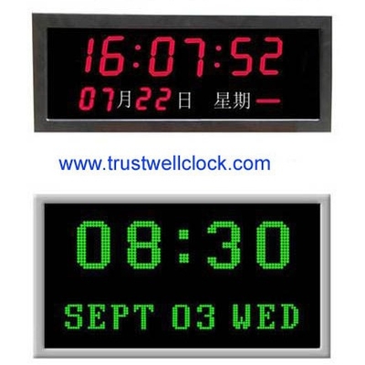 Analogue Slave Clocks High- Performance for Indoor /Outdoor, Analog or LED digital type