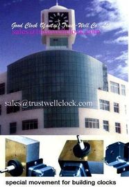 street clocks, double side street clock,movement for street clock,mechanism for street clock,city clock and movement