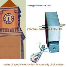 Double side city street clocks and movement, moving with stepper motor mechanism up to  60cm 100cm 120cm dia. clocks