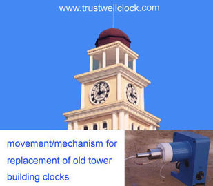 four faces clock tower/tower clocks and movement-GOOD CLOCK (YANTAI)TRUST-WELL CO LTD,three 3 faces big tower wall clock