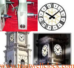 strong wind resistance movement mechanism of tower building wall clock- GOOD CLOCK YANTAI)TRUST-WELL CO LT, big clocks