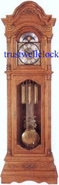 high grade luxury grandfather clock with German Hermle weight driven 4/4 movement-GOOD CLOCK YANTAI)TRUST-WELL CO LTD.