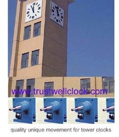 town clocks, mechanism movement for town big wall clocks,-GOOD CLOCK YANTAI)TRUST-WELL CO LTD.public city large clocks