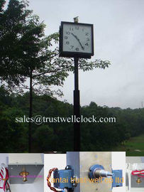 movement for park landscape clock mechanism of city pole clock,pillars advertising clocks movement -YANTAI TRUST-WELL CO