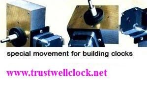 double side street clocks,street wall clocks-GOOD CLOCK YANTAI)TRUST-WELL CO LT.mechanism movement for double side clock