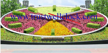 Floral Clocks,flower clock,garden clock,movement for floral clock 3m 4m 5m 6m 7m 10m-GOOD CLOCK YANTAI)TRUST-WELL CO LT.