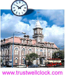 picture of church clock,replacement movement mechanism for old church building clock-GOOD CLOCK (YANTAI) TRUST-WELL CO L