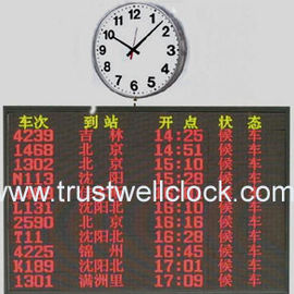 metro clock,movement for metro clock,subway clock,mechanism of high-speed rail clock,GOOD CLOCK YANTAI)TRUST-WELL CO LTD