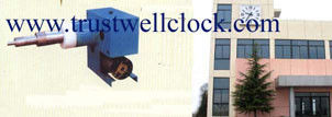 prices of four 4 face tower clocks,single side two side three 3 side tower clock and movement, -(Yantai)Trust-Well Co