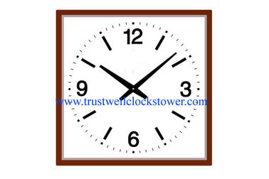 Church building clock,school wall clock square shape - Good Clock(Yantai) Trust-Well Co.,Ltd