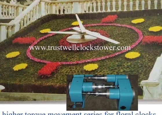 strong force power mechanism motor for floral clocks 10m 12m 15m 20m 60m diameters