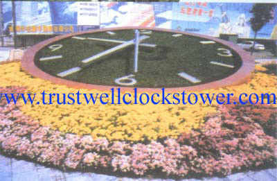 floral clocks and movement motor/mechanism with big size diameters