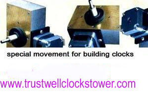 movement /mechanism for big clocks 60cm 100cm 120cm 150cm diameters