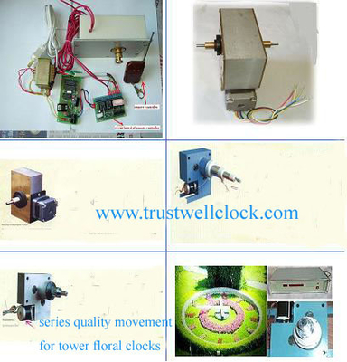 flowerl clocks mechanism motor 3m 4m 5m 6m 7m 8m 9m 10m 12m 15m diameters Good Clock (Yantai) Trust-Well CO LTD